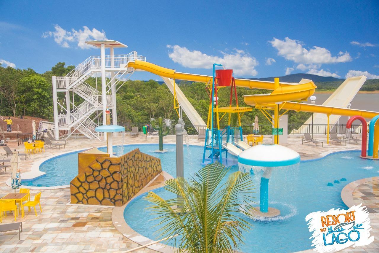 Apto Resort Do Lago Ate 8 Pessoas - Valor Promocional Caldas Novas Exterior photo