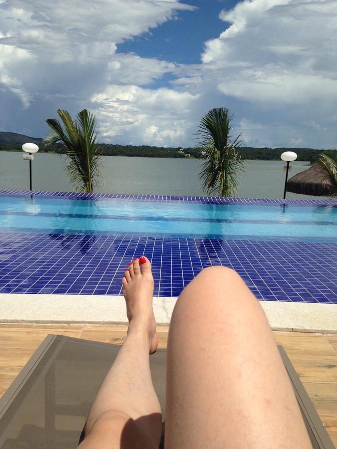 Apto Resort Do Lago Ate 8 Pessoas - Valor Promocional Caldas Novas Exterior photo